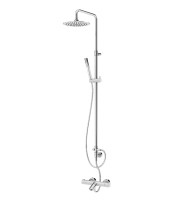 TERMOSTATICA BAÑO-DUCHA con COLUMNA DUCHA ELO BRUMA